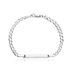 Esclava Plata primera ley 17.5cm "May"