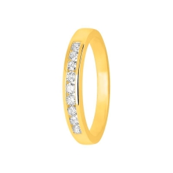 Alianza "Argyor" Circonitas Oro 18k (1.217.ZO)