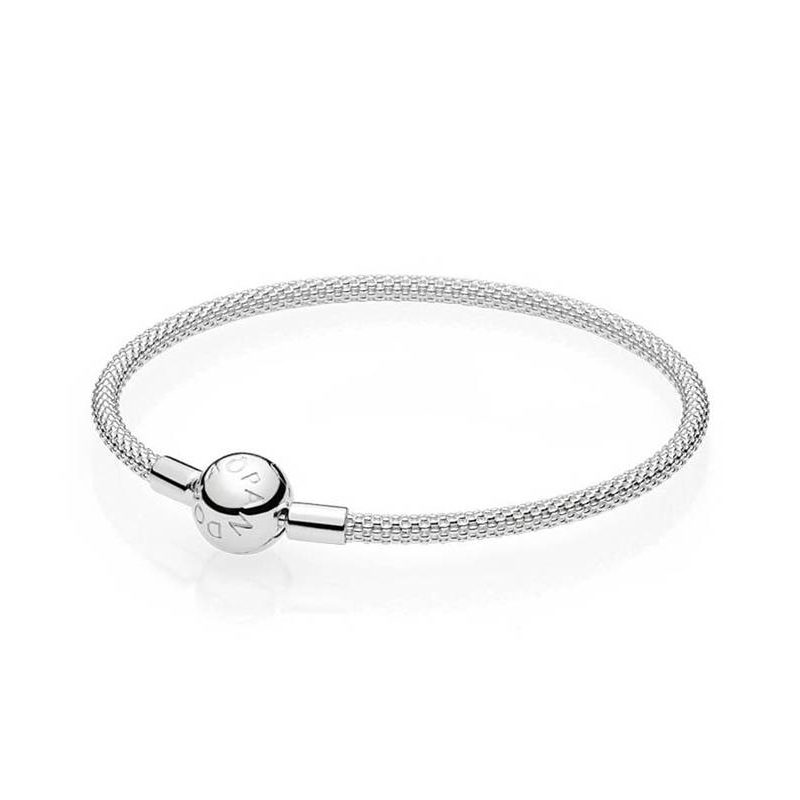 Pulsera Moments en plata de ley Malla 596543