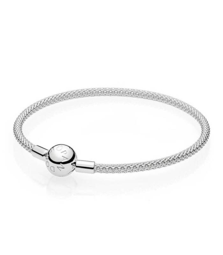 Pulsera Moments en plata de ley Malla 596543