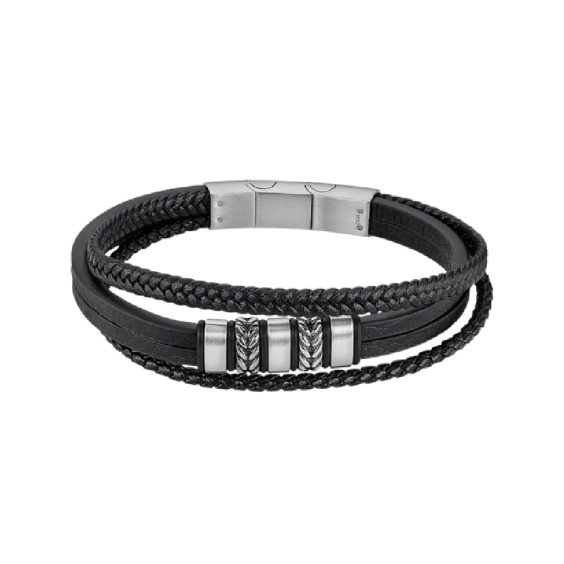 Pulsera Lotus Style cuero LS2590-2/1