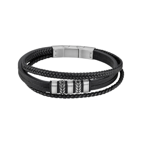 Pulsera Lotus Style cuero LS2590-2/1