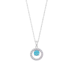 Collar Lotus Silver LP3080-1/4