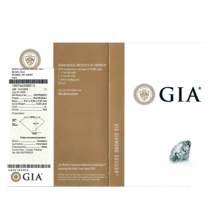 Anillo Oro 18k y diamantes 0.57cts "Caserta"