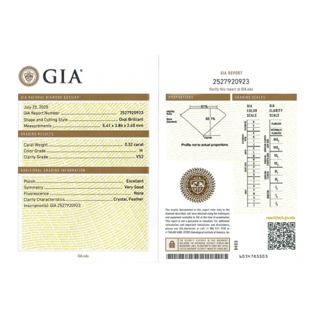 Anillo Oro 18k y diamantes 0.57cts "Caserta"