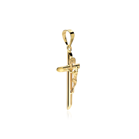 Colgante Cruz Oro 9k "Mariner"