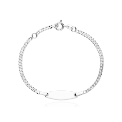 Esclava "Minie" Plata primera ley 16CM