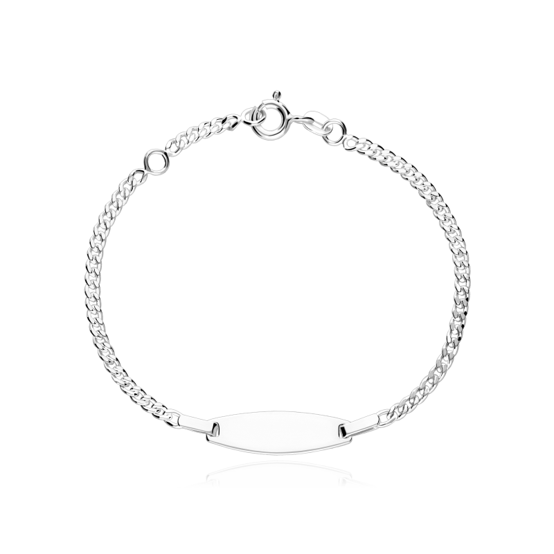 Esclava "Minie" Plata primera ley 16CM