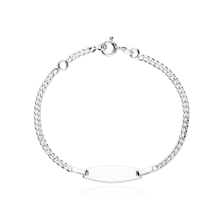 Esclava "Minie" Plata primera ley 16CM