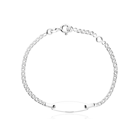 Esclava "Bali" Plata primera ley 16cm