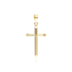 Colgante Cruz Oro 9k "Tobías"