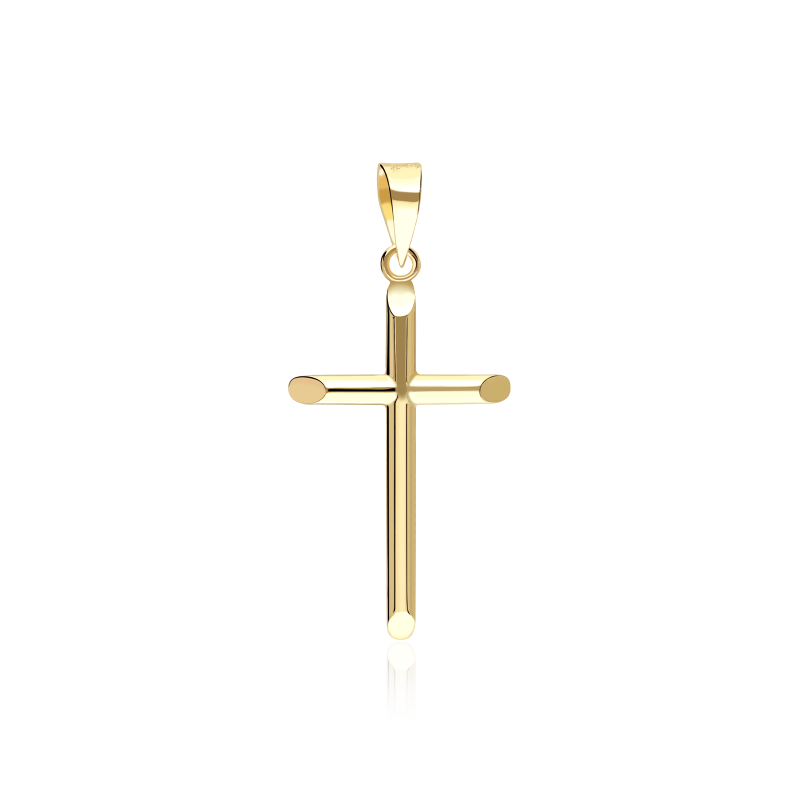 Colgante Cruz Oro 9k "Tobías"