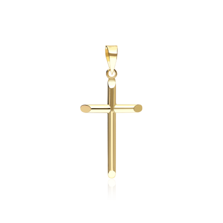 Colgante Cruz Oro 9k "Tobías"