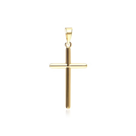 Colgante Cruz Oro 9k "Tobías"