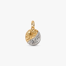 Charm Pandora medallón Sol y Luna 763977C01