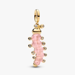 Charm Pandora Oruga rosa 764489C01