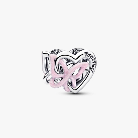 Charm Pandora Corazón y mariposa 794475C01
