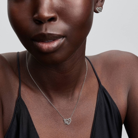 Pendientes Pandora Corazón y mariposa 294476C01