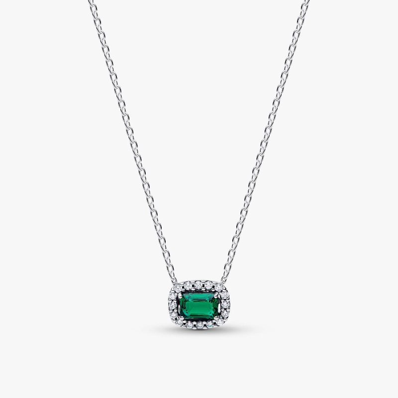 Collar Pandora Rectángulo brillante 394503C01