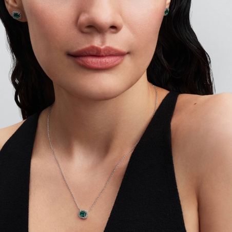 Collar Pandora Rectángulo brillante 394503C01