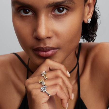 Anillo Pandora Flor brillante 164499C01