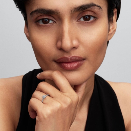 Anillo Pandora Flor brillante 194499C01