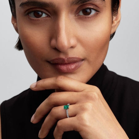 Anillo Pandora Rectángulo brillante 194506C01