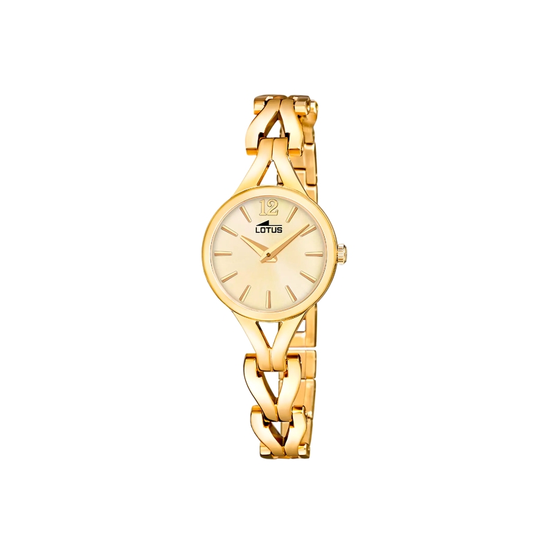 Reloj Lotus Old Money dorado 19023/2