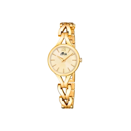 Reloj Lotus Old Money dorado 19023/2