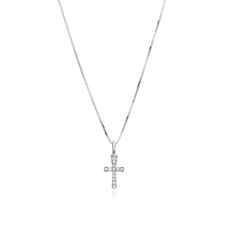 Gargantilla Oro 18k y diamantes 0.44cts "Santa Inés"