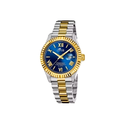 Reloj Lotus Acero bicolor azul 19003/2