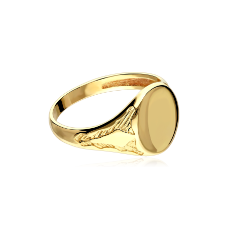 Sello Oro 9k redondo "Pequeño Lucas"