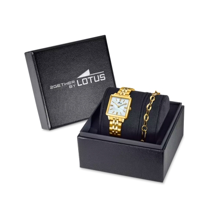 Reloj Lotus 2Gether dorado 19011/1