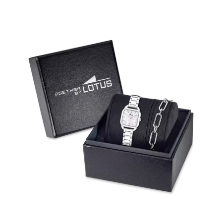 Reloj Lotus 2Gether plateado 19020/1