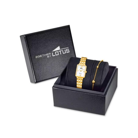 Reloj Lotus 2Gether dorado 19033/2