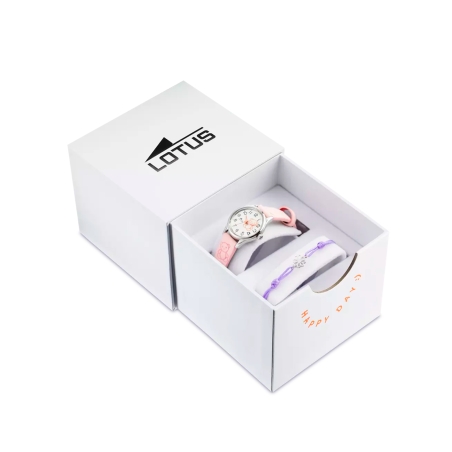 Reloj Lotus Junior Osito rosa 18573/G