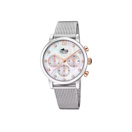 Reloj Lotus Trendy plateado 18676/1