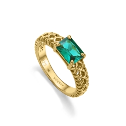 Anillo Viceroy circonita verde 2343A-32