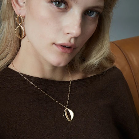 Collar Viceroy acero y circonitas 15191C01012