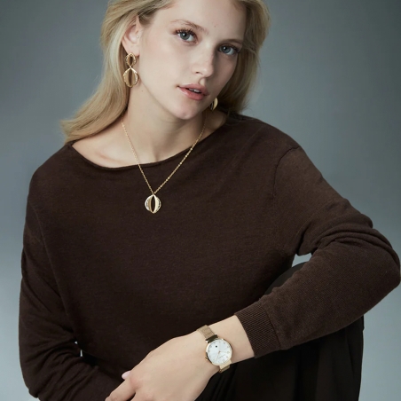 Collar Viceroy acero y circonitas 15191C01012