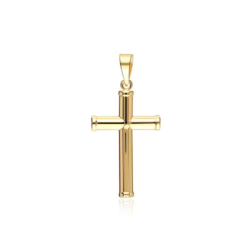 Colgante Cruz Oro 9k "Julián"