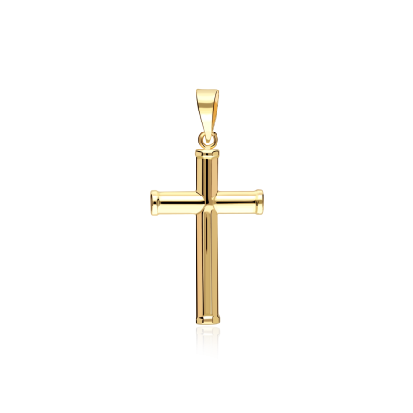 Colgante Cruz Oro 9k "Julián"