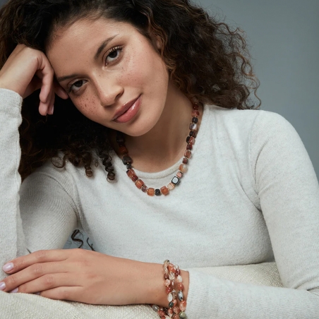 Pulsera Viceroy acero y gemas 75410P01011