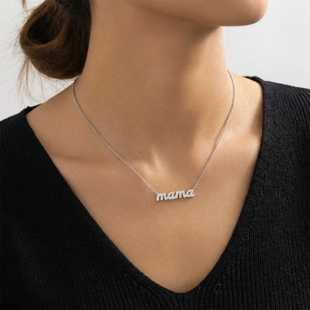 Collar Lotus Silver mamá LP3947-1/1