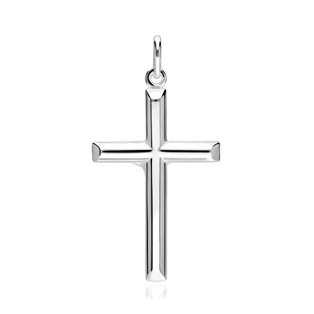 Colgante cruz Plata primera ley "Safed"