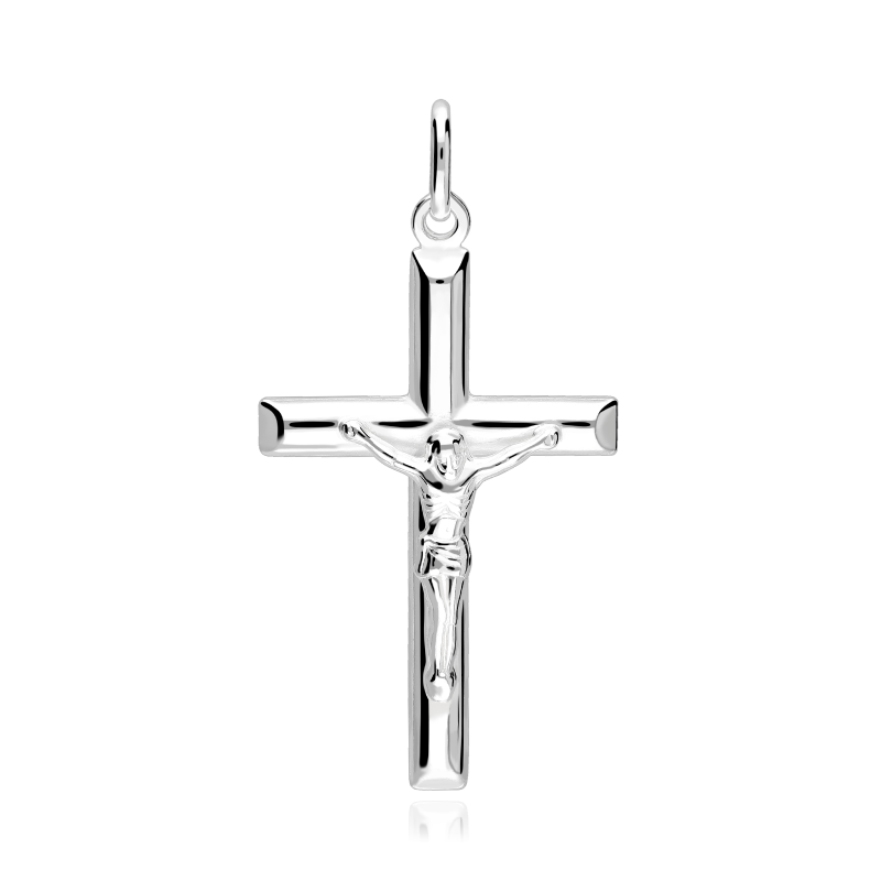 Colgante cruz Plata primera ley "Safed"