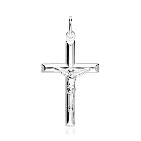 Colgante cruz Plata primera ley "Safed"