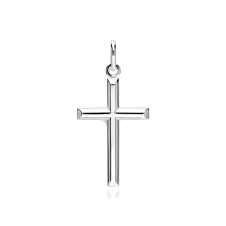 Colgante cruz Plata primera ley "Safed"