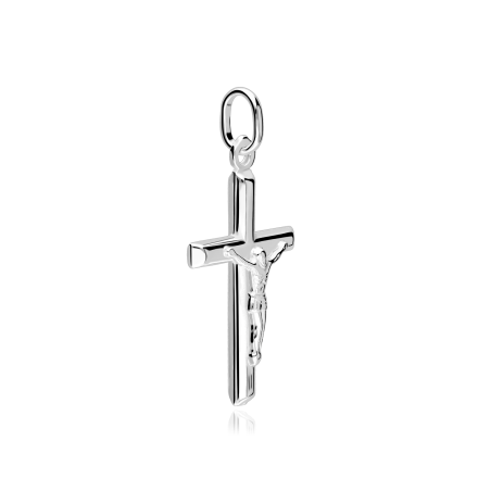 Colgante cruz Plata primera ley "Safed"