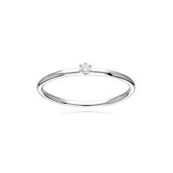 Anillo diamantes 0.035 cts "Barzio"